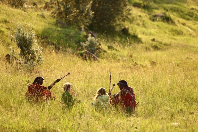 Maasai Warriors teaching about their culture