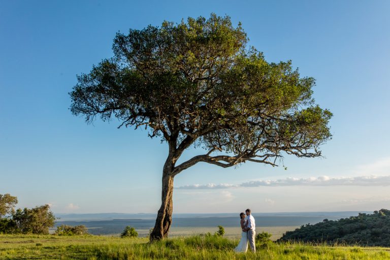 Wedding shoot at Angama Mara