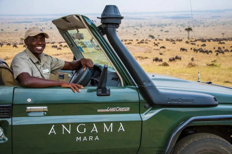 Kenneth on a migration safari