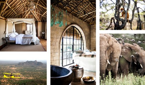 Segera Retreat with sweeping views of Mt Kenya