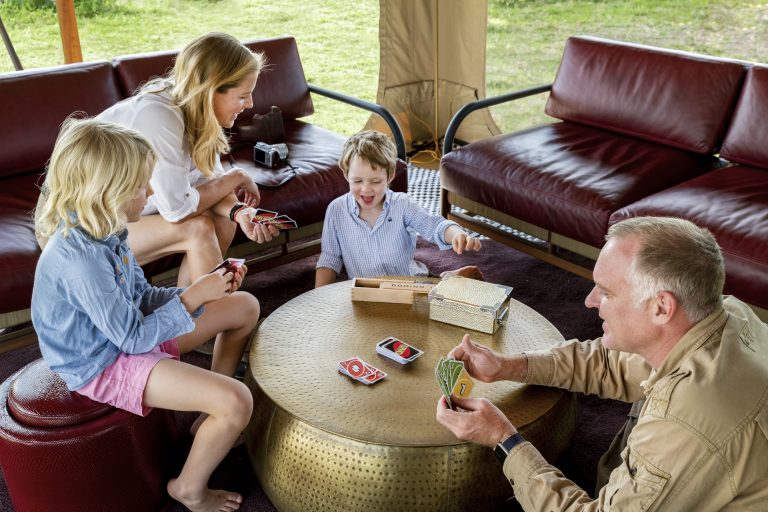 Family time at Angama SAfari Camp