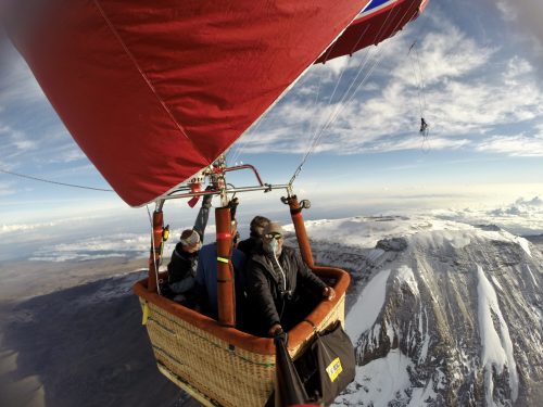 Above: A selfie stick moment if there ever was one