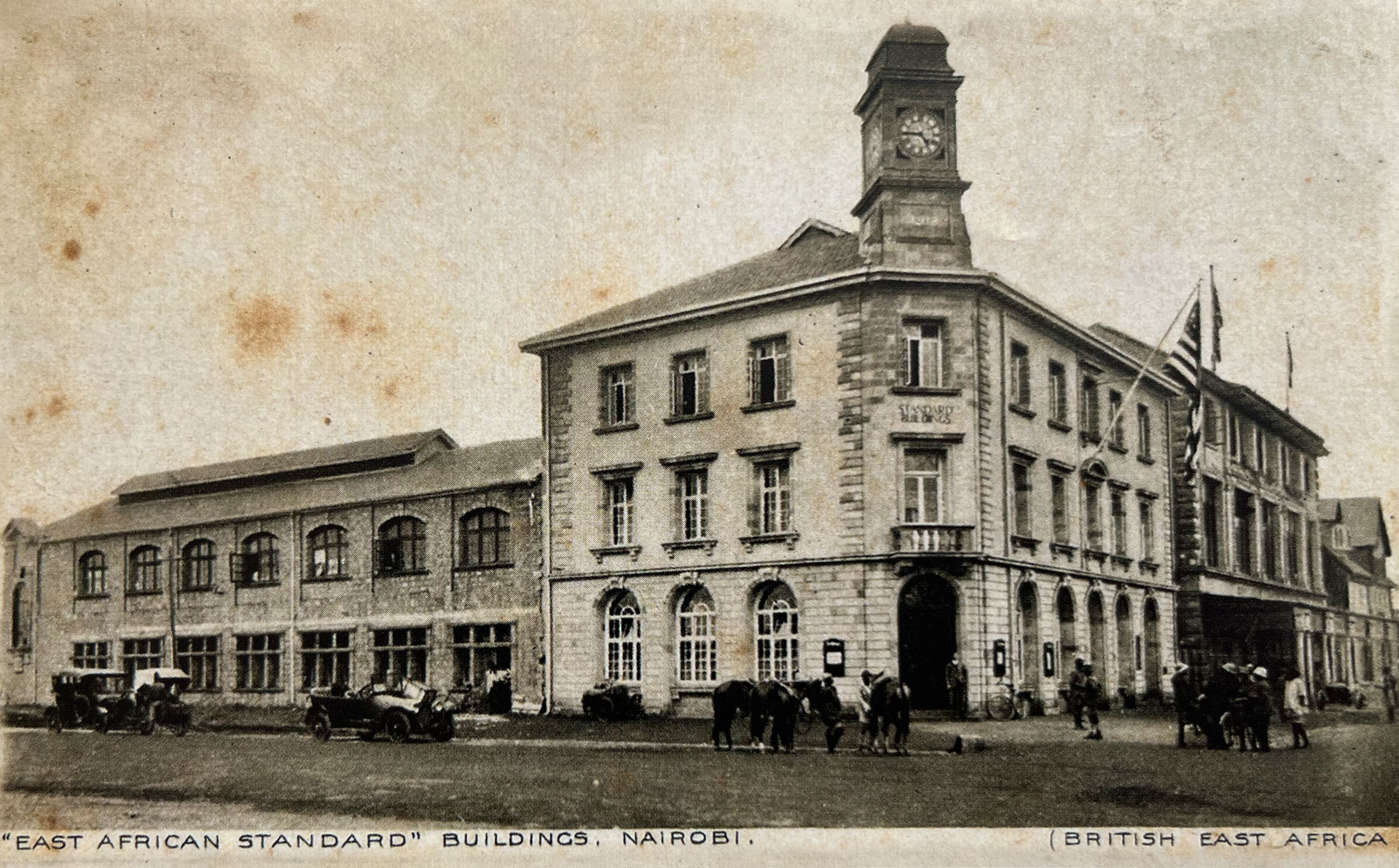 Nairobi city centre looked very different in the early 1900s 